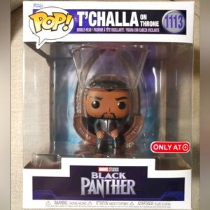 Funko POP! Deluxe: Black Panther T'Challa on the Throne (Target Exclusive) 975
